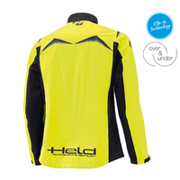 Held Rainblock Top Black-Fluorescent Yellow - 3XL