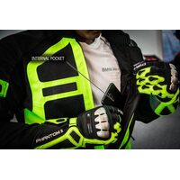 Held Tropic 3.0 Jacket Black-Fluorescent Yellow - XL