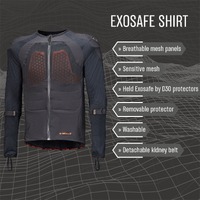 Held Exosafe D3O Protector Shirt Black - Large