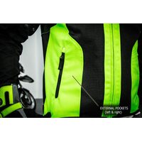 Held Tropic 3.0 Jacket Black-Fluorescent Yellow - XL