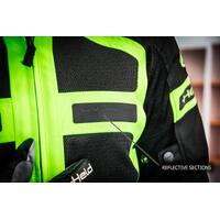 Held Tropic 3.0 Jacket Black-Fluorescent Yellow - XL