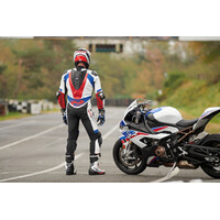 Held Race Evo II Race Suit Blue-Red-White - 52