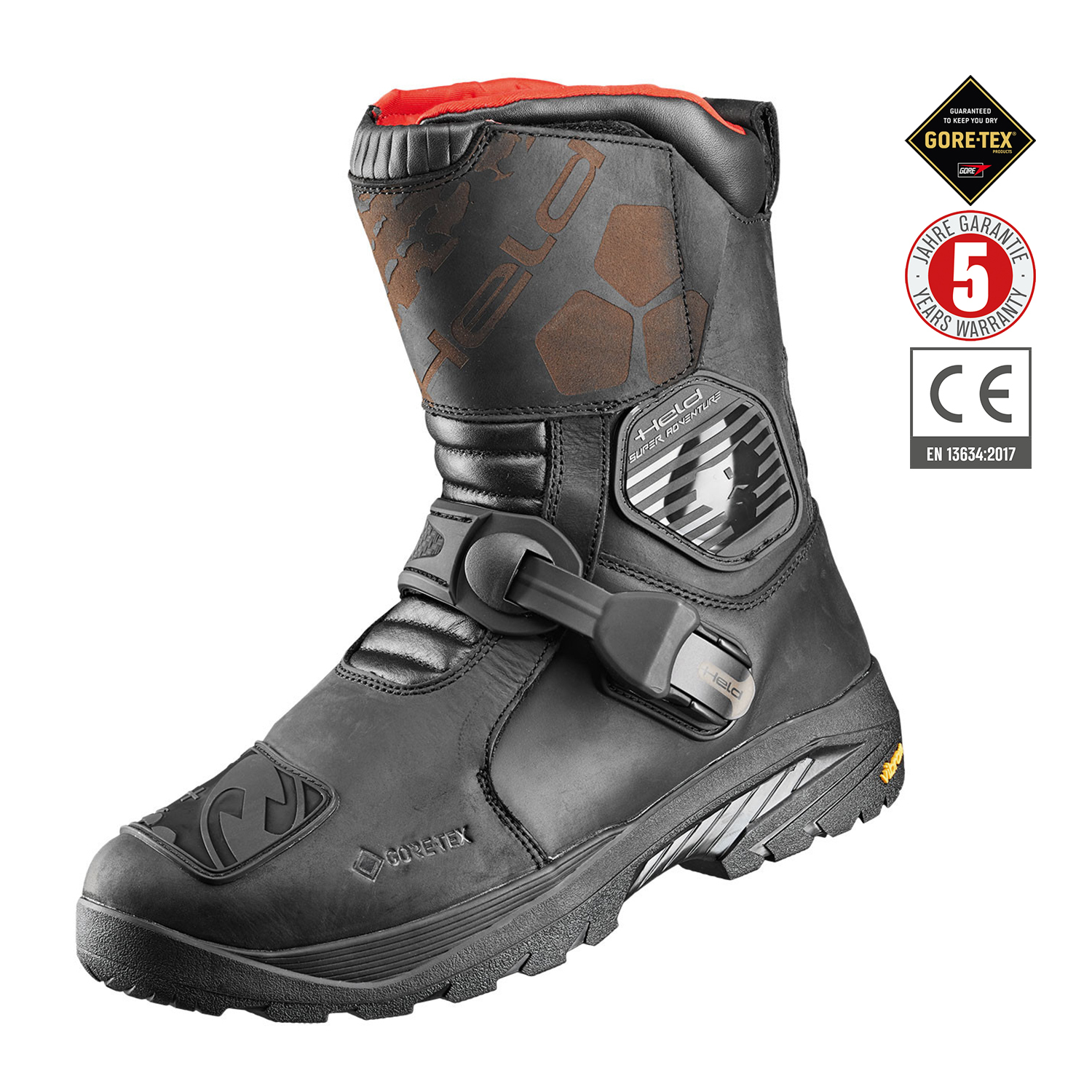 Held Brickland LC Gore-Tex Boots Black - Available in Various Sizes