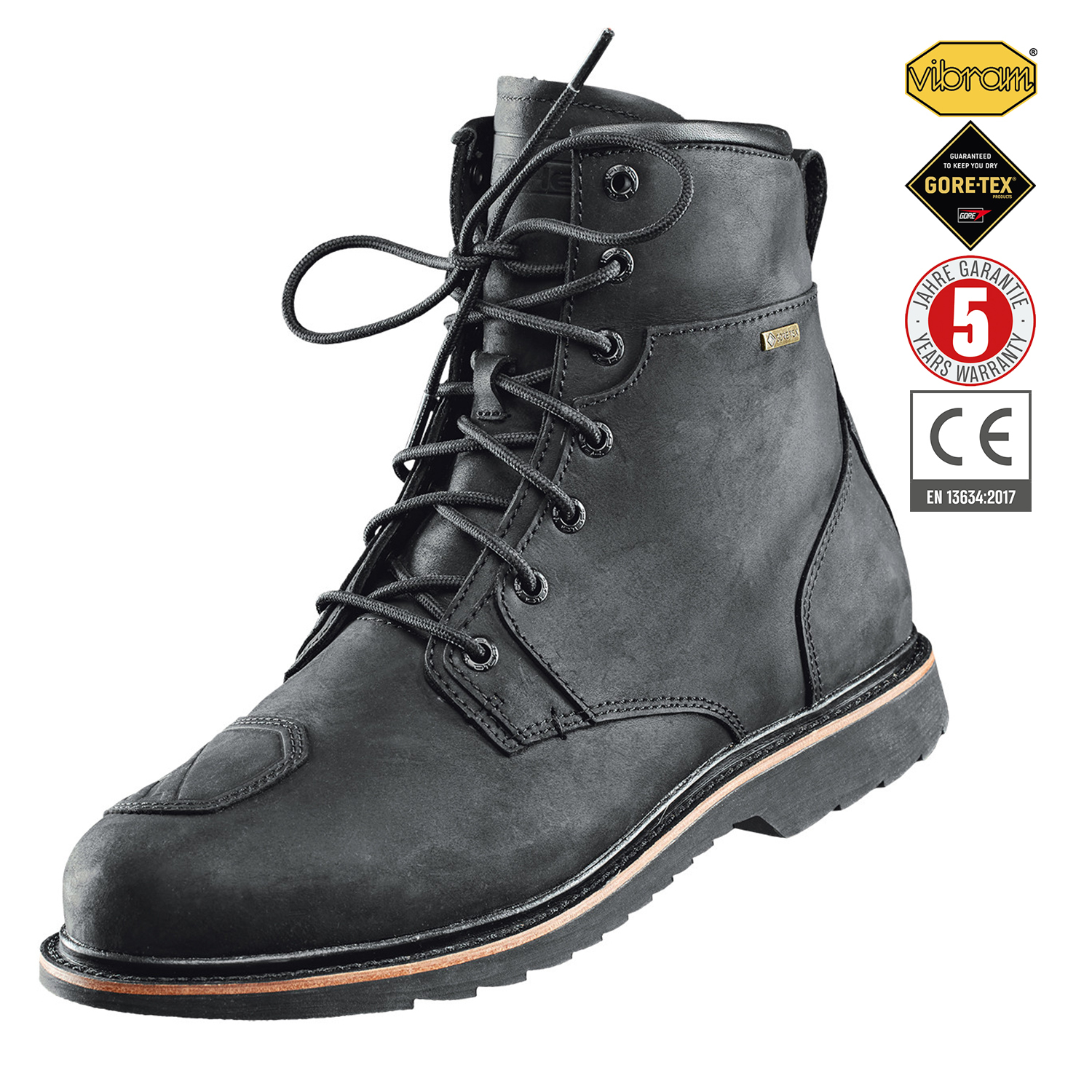 Held Saxton Gore-Tex Boots Black - Available in Various Sizes